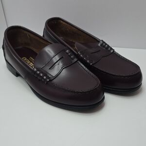 Sebago Women’s Classic Dan Penny Loafer Shoes Brown Burgundy Leather Size 5.5